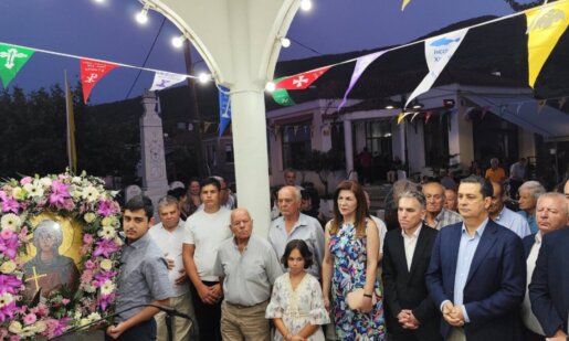 Στη Λυσιμαχεία βρέθηκε το απόγευμα της 25ης Ιουλίου ο Δήμαρχος Αγρινίου, Γιώργος Παπαναστασίου, με αφορμή τον Πανηγυρικό Εσπερινό παραμονή του Εορτασμού της Αγίας Παρασκευής.