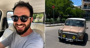 Ο Κώστας Σαράκης έγινε... viral! Την Τετάρτη, 1η Ιουλίου 2026 ο Αντιδήμαρχος Αγρινίου στο κέντρο της πόλης με χιλιαράκι αυτοκίνητο «αντίκα»!