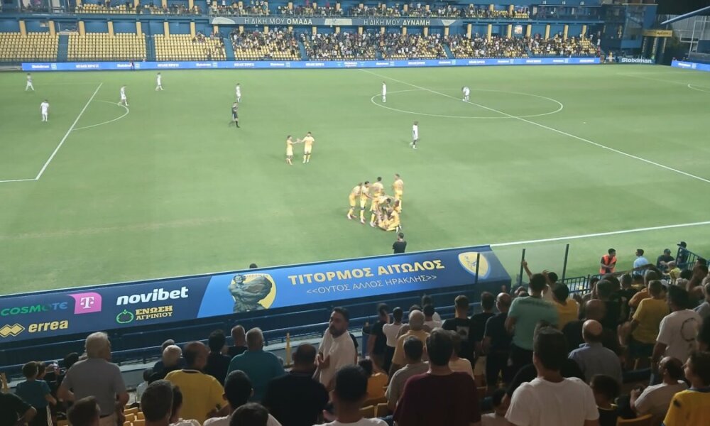 Τέλος Παιχνιδιού στο Γήπεδο της Προυσιωτίσσης με τον Παναιτωλικό ανήμερα της Παναγίας της Προυσιώτισσας να κερδίζει σε ματς πρεμιέρας με 3-1 τον Αστέρα Aktor.