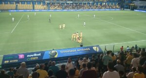 Τέλος Παιχνιδιού στο Γήπεδο της Προυσιωτίσσης με τον Παναιτωλικό ανήμερα της Παναγίας της Προυσιώτισσας να κερδίζει σε ματς πρεμιέρας με 3-1 τον Αστέρα Aktor.