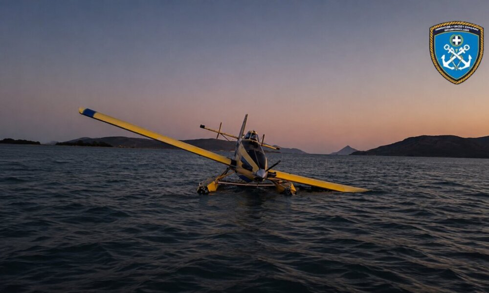 Το Λιμενικό Σώμα εξέδωσε ανακοίνωση με αφορμή την προανάκριση που βρίσκεται σε εξέλιξη για την αναγκαστική προσθαλάσσωση του Air Tractor στο Πλατυγιάλι την Κυριακή (16/08).