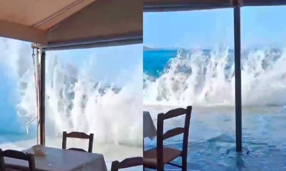Ο Μύτικας Αιτωλοακαρνανίας στο επίκεντρο μετά το συμβάν της 5ης Αυγούστου όπου μια γυναίκα κόντεψε να πνιγεί από τα τεράστια κύματα μετά το πέρασμα Θαλαμηγού.