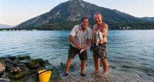 Ο Σταύρος Θεοδωράκης λίγες ημέρες μετά τη γνωστοποίηση της μεταγραφής από τον Alpha TV στον ΣΚΑΪ με τους «Πρωταγωνιστές» πήγε για ψάρεμα στον Μύτικα Αιτωλοακαρνανίας.