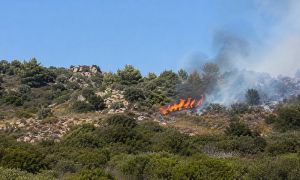 Στην Ποταμούλα Αγρινίου αλλά και τις γύρω περιοχές σήμανε συναγερμός λόγω του 112 για πυρκαγιά στην περιοχή, τέθηκε άμεσα υπό έλεγχο.