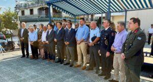 Ο Αντιπεριφερειάρχης Αιτωλοακαρνανίας, Θανάσης Μαυρομμάτης, το πρωί της 9ης Αυγούστου βρέθηκε στη Γαβαλού για να τιμήσει τα 65 θύματα της Γερμανικής Κατοχής.