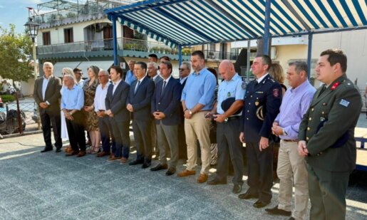 Ο Αντιπεριφερειάρχης Αιτωλοακαρνανίας, Θανάσης Μαυρομμάτης, το πρωί της 9ης Αυγούστου βρέθηκε στη Γαβαλού για να τιμήσει τα 65 θύματα της Γερμανικής Κατοχής.