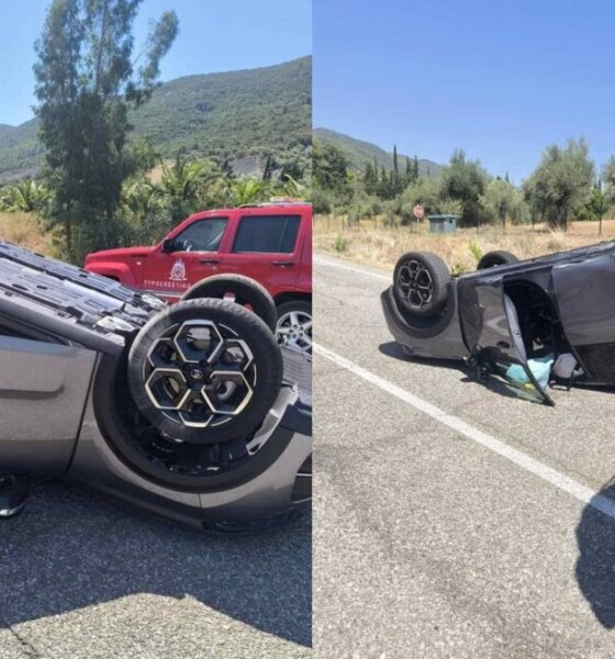 Ένα νέο τροχαίο ατύχημα σημειώθηκε την 11η Αυγούστου στη Γαυρολίμνη Ναυπακτίας με δύο ελαφρά τραυματίες μετά από ανατροπή οχήματος Ι.Χ.