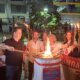 Με αφορμή την 24η Πανελλήνια Λαμπαδηδρομία Εθελοντικής Αιμοδοσίας, η «Φλόγα της Αγάπης» επέστρεψε στο Αγρίνιο και ο βωμός άναψε έξω από το Γήπεδο του Παναιτωλικού.