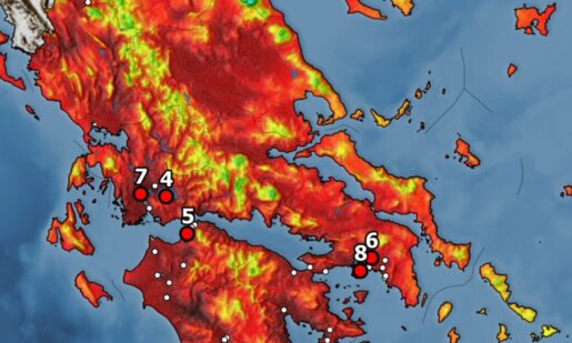 Καύσωνας στο Αγρίνιο ακόμη και τις πρώτες ημέρες του Σεπτεμβρίου του πρώτου μήνα του Φθινοπώρου, Γαβαλού και Αγγελόκαστρο στο Top-8 της Τετάρτης (02/09).