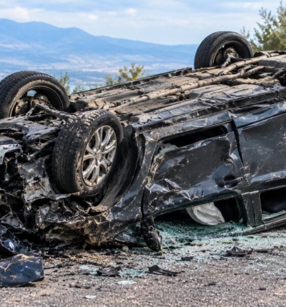 Στην Αμφιλοχία κατά τις απογευματινές ώρες της 6ης Σεπτεμβρίου σημειώθηκε ένα σοκαριστικό τροχαίο με οικογένεια από το Αγρίνιο να σώζεται κυριολετικά από θαύμα!