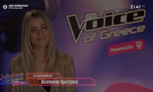 Στις Blind Auditions του «The Voice of Greece» η 24χρονη Ναυπάκτια Δέσποινα Αριτζάκη ερμήνευσε το «One Way or Another» και διάλεξε τον Πάνο Μουζουράκη για μια πορεία σε... ροκ ύφος!